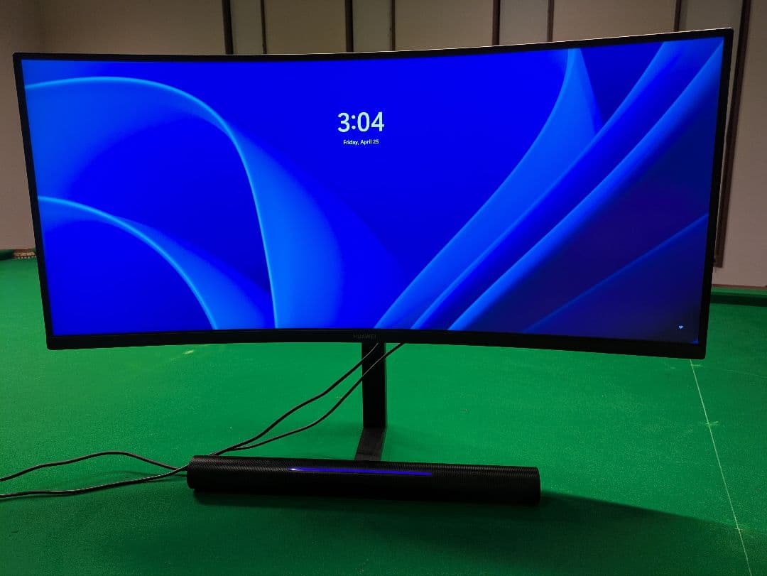 2日間セール！HUAWEI MateView GT 34インチ サウンドバー付