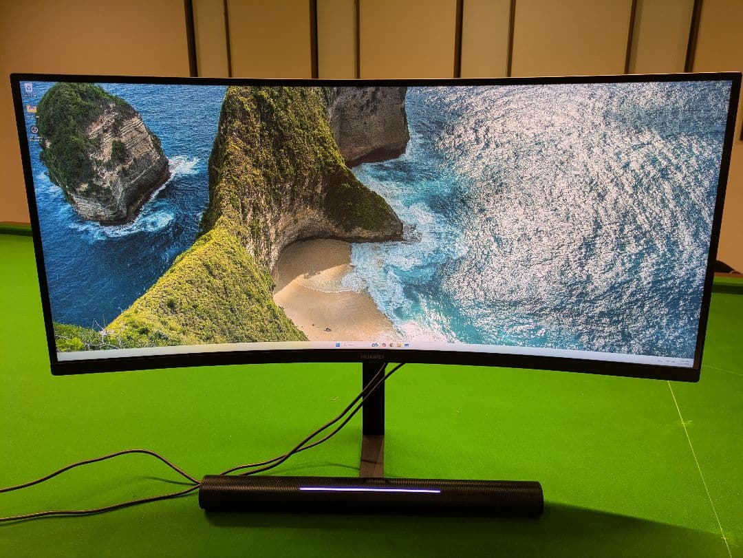 2日間セール！HUAWEI MateView GT 34インチ サウンドバー付