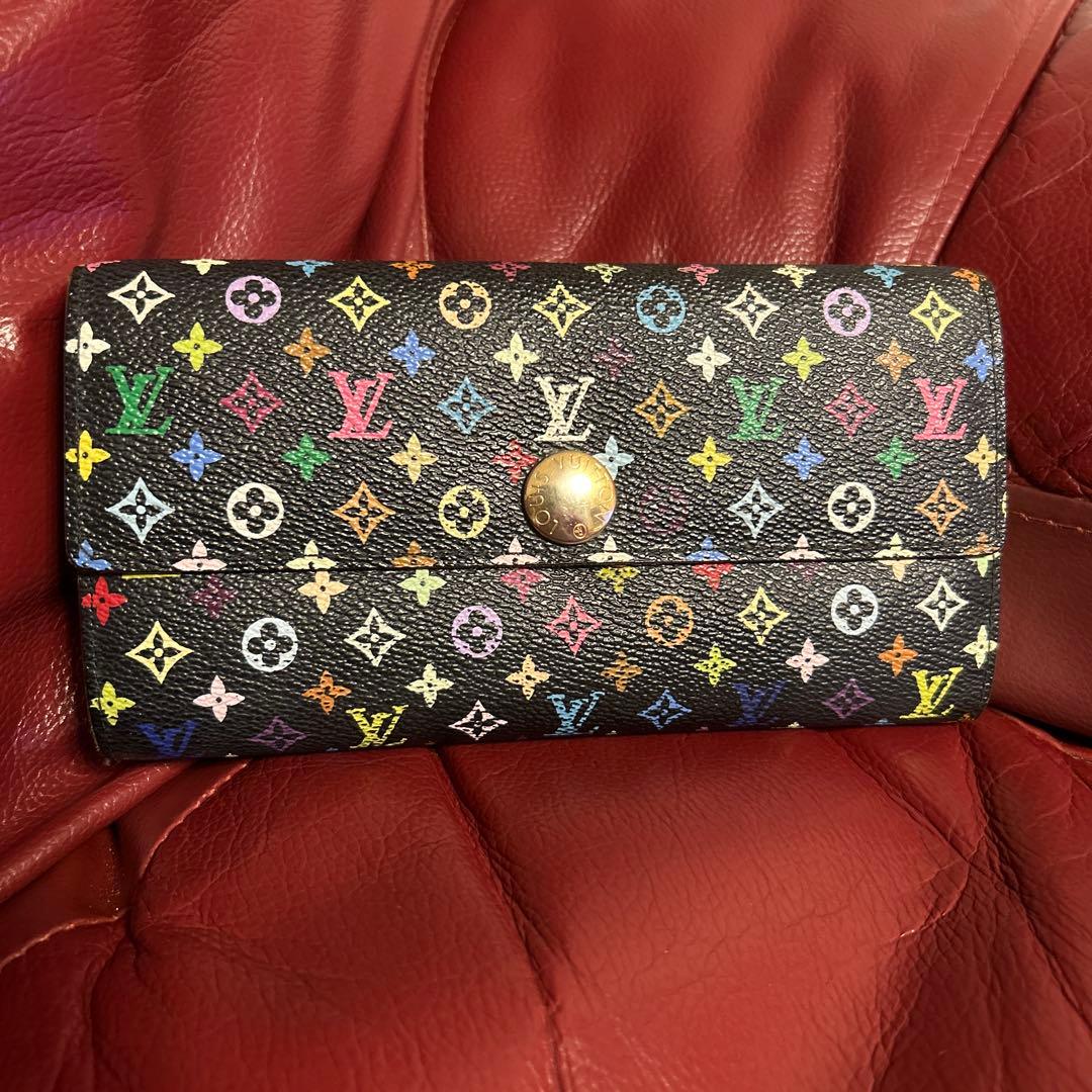 ルイヴィトン マルチカラー 長財布