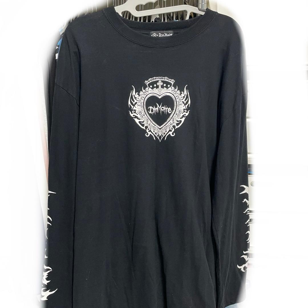 dimmoire HeartCore ロンT【Black】 フリーサイズ