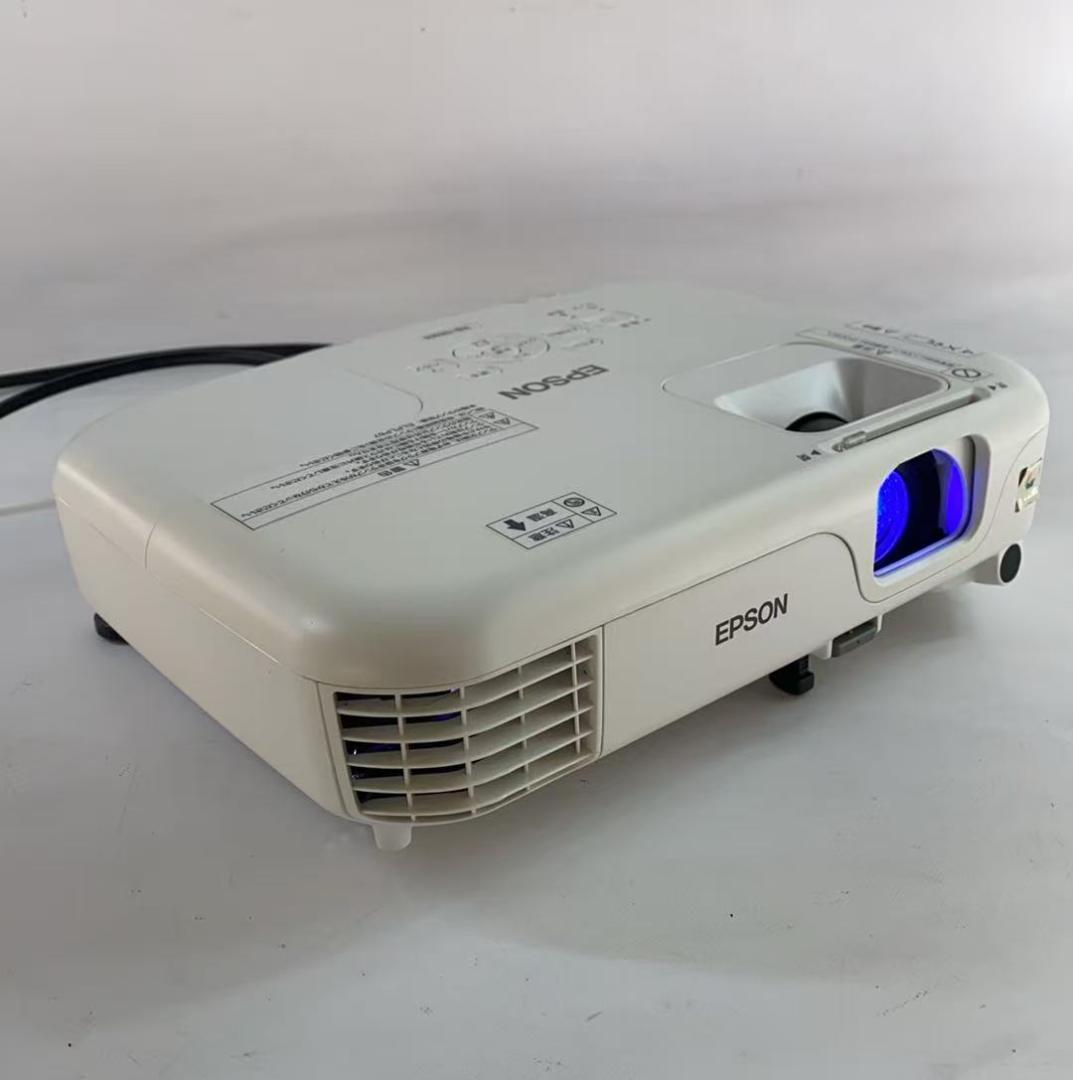 EPSON EB-S02H プロジェクター 本体 ケーブル 付属品 動作良好