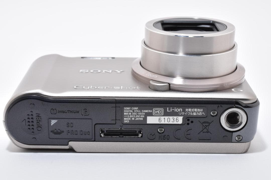 《 美品 》　ソニー　SONY Cyber-shot DSC-HX5V ゴールド
