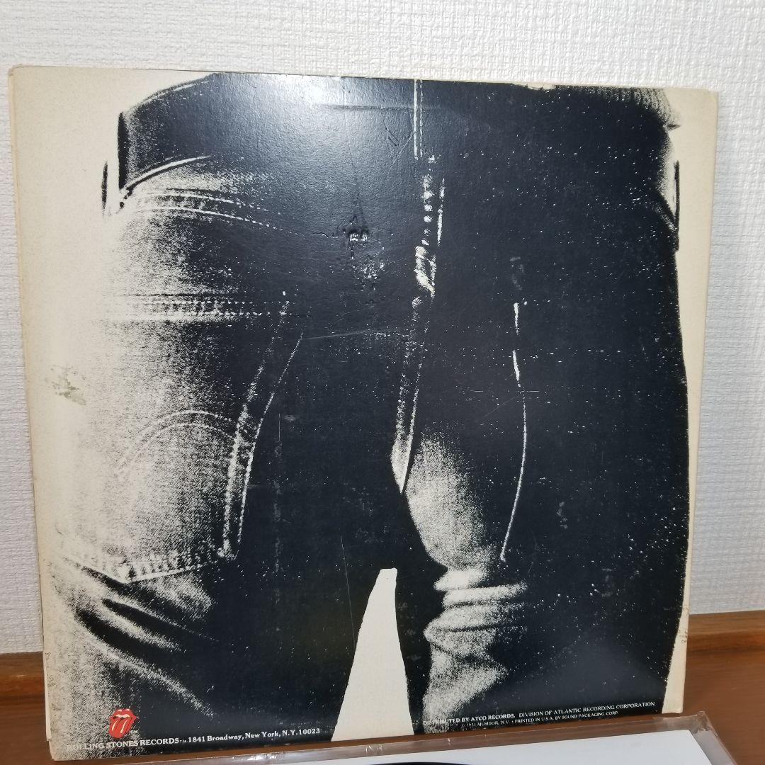【US盤】 ローリングストーンズ　スティッキー・フィンガーズ
