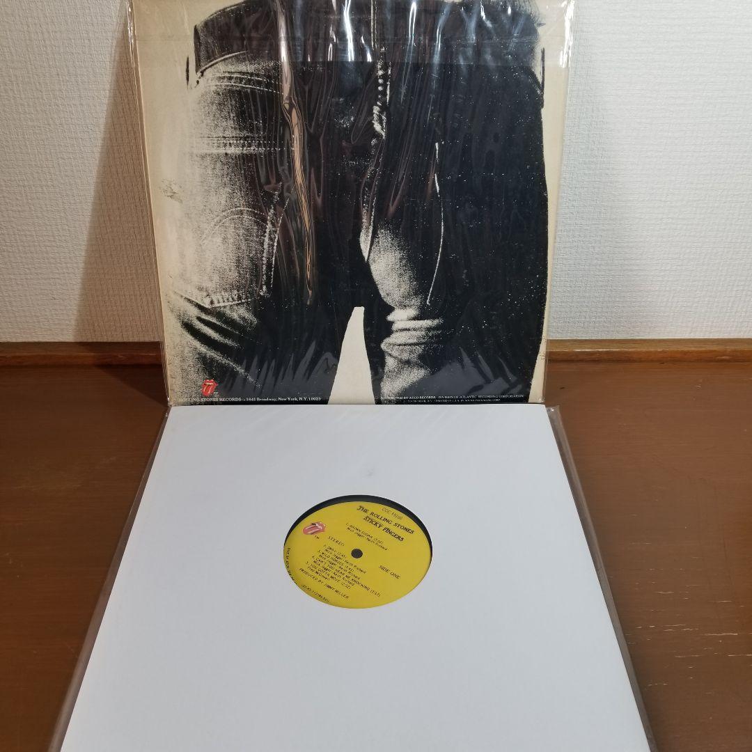 【US盤】 ローリングストーンズ　スティッキー・フィンガーズ