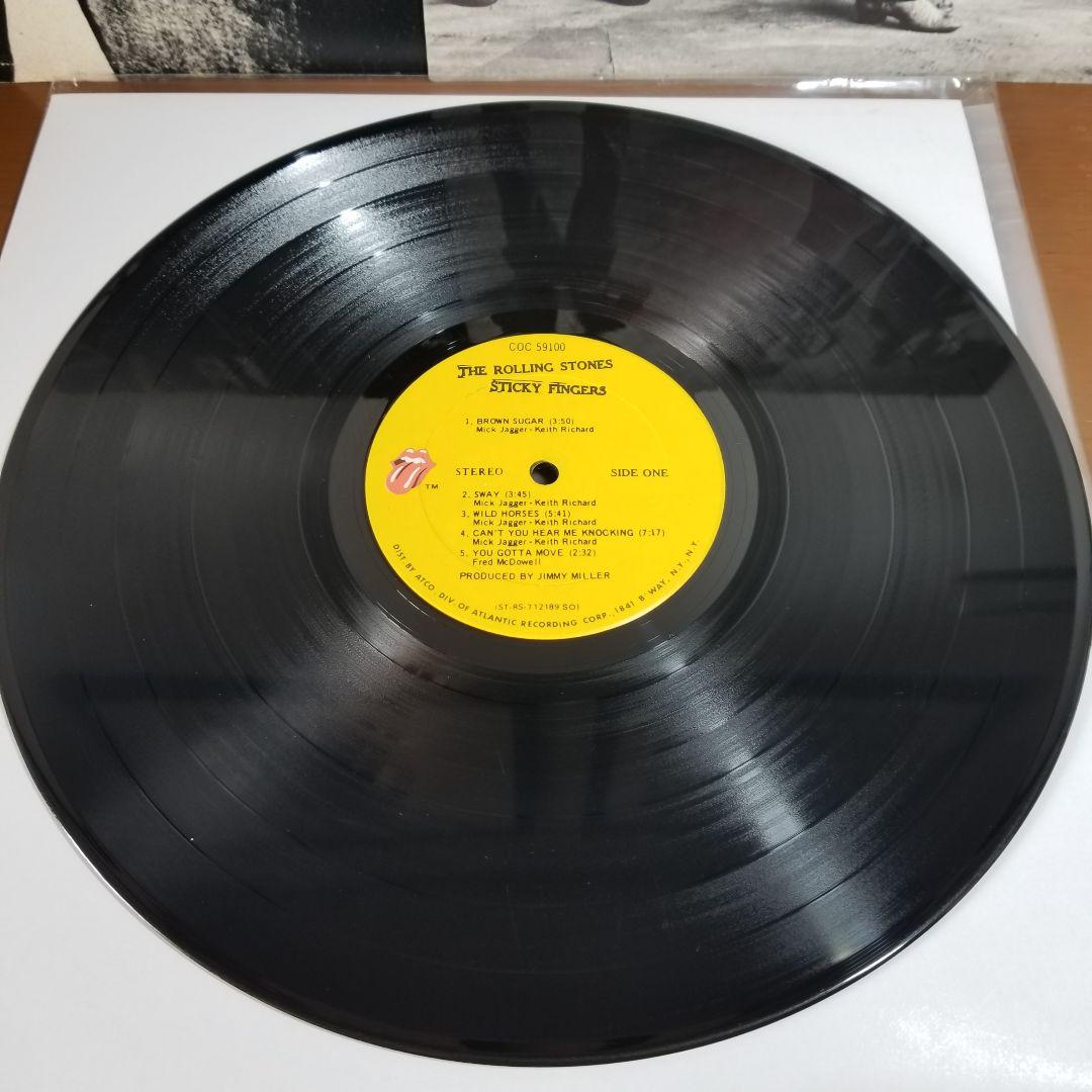 【US盤】 ローリングストーンズ　スティッキー・フィンガーズ