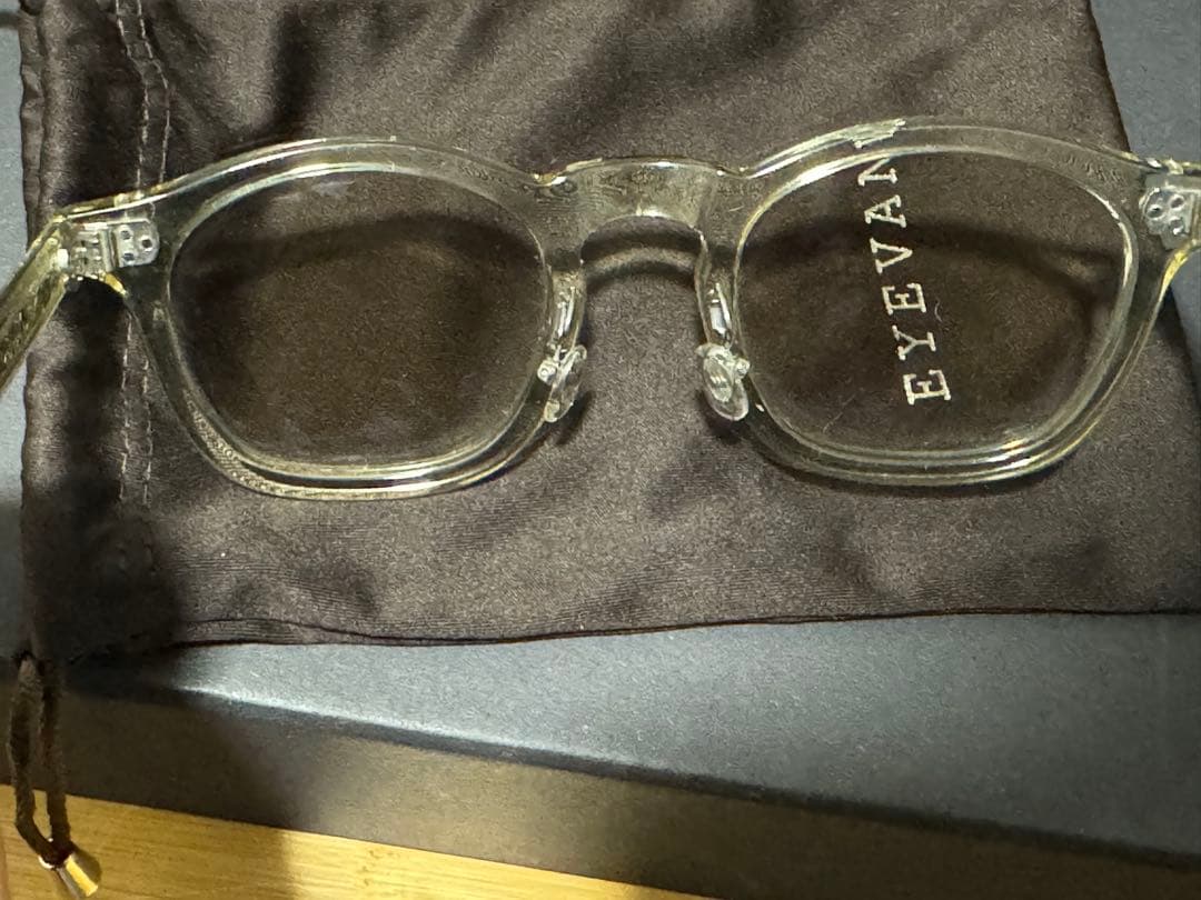 f*r様 EYEVAN Sadler（サドラー）49mmクリアフレーム　サングラ