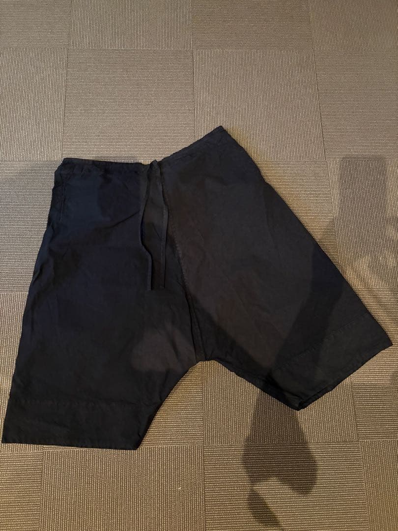 ヴェリテクール　ガーメントダイサルエルパンツ