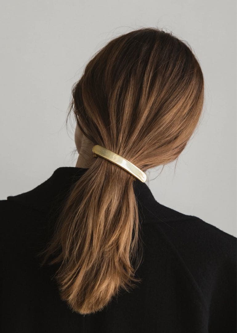 ヘアアクセサリー leticia O-VALLETTA Gold Mat