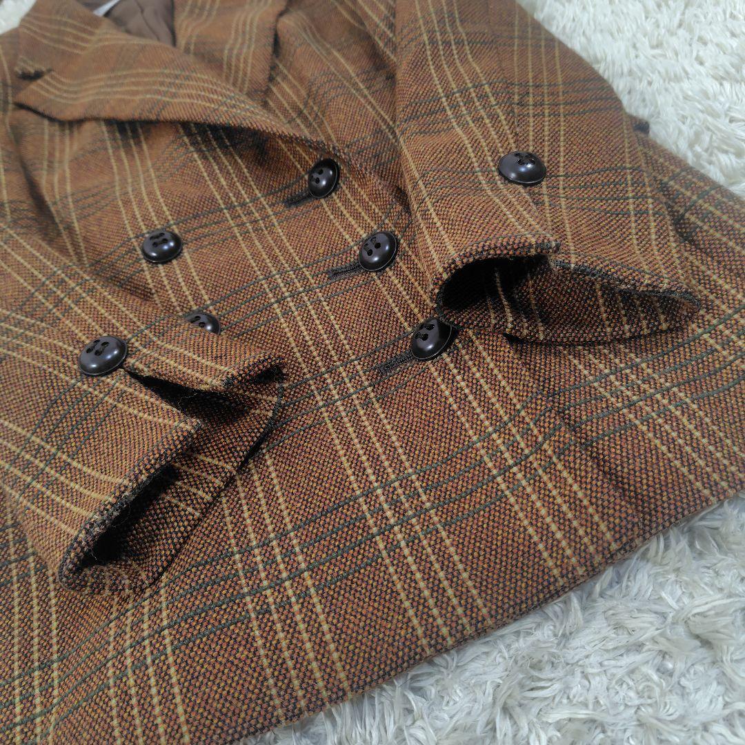 Christian Dior ヴィンテージ ダブル ジャケット チェック柄
