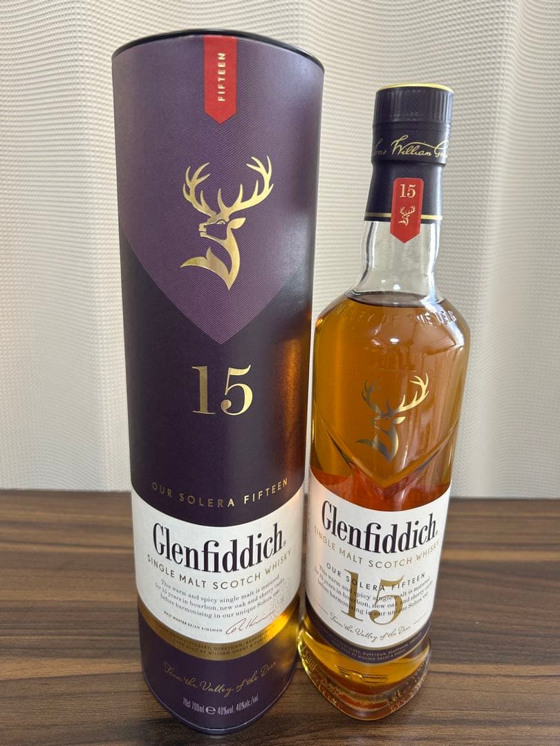 Glenfiddich 15年 &14年シングルモルトウイスキー