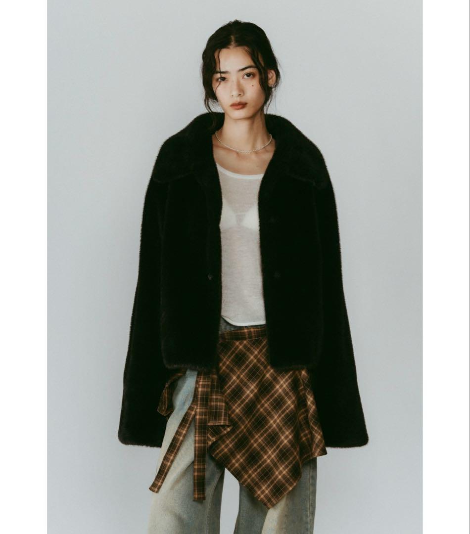 期間限定お値下げKnuth Marf point collar fur coat