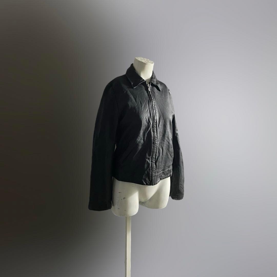 USA ヴィンテージ レザージャケット アメリカ ライダース ブルゾン ラム