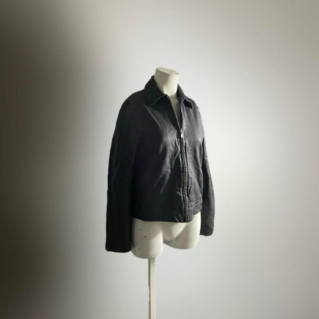 USA ヴィンテージ レザージャケット アメリカ ライダース ブルゾン ラム