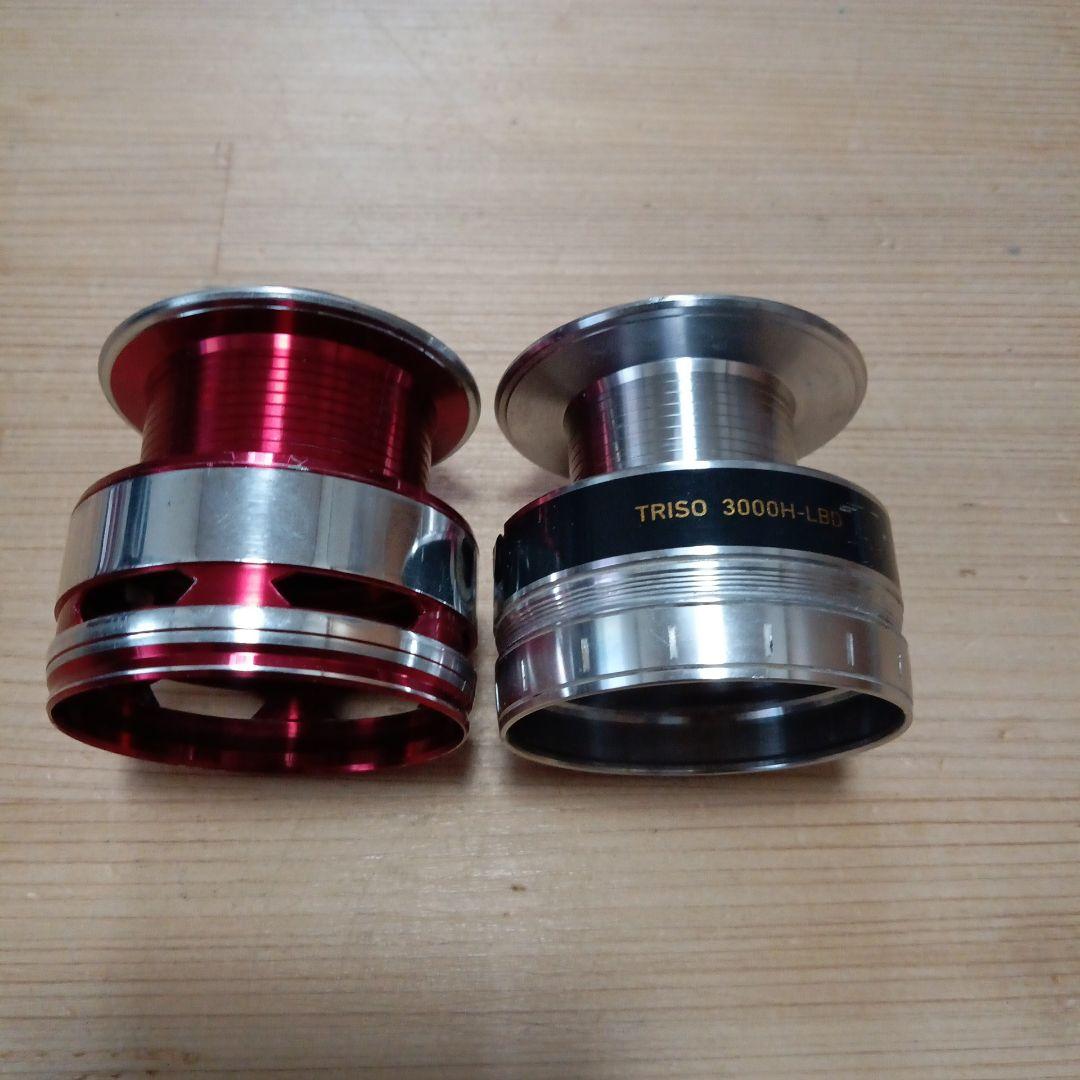 人気ブランド　ダイワ　レバーブレーキリール　スプール　2セット