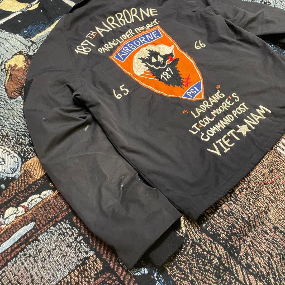 70s USNavy ユーティリティジャケット スーベニアジャケット ベトジャン