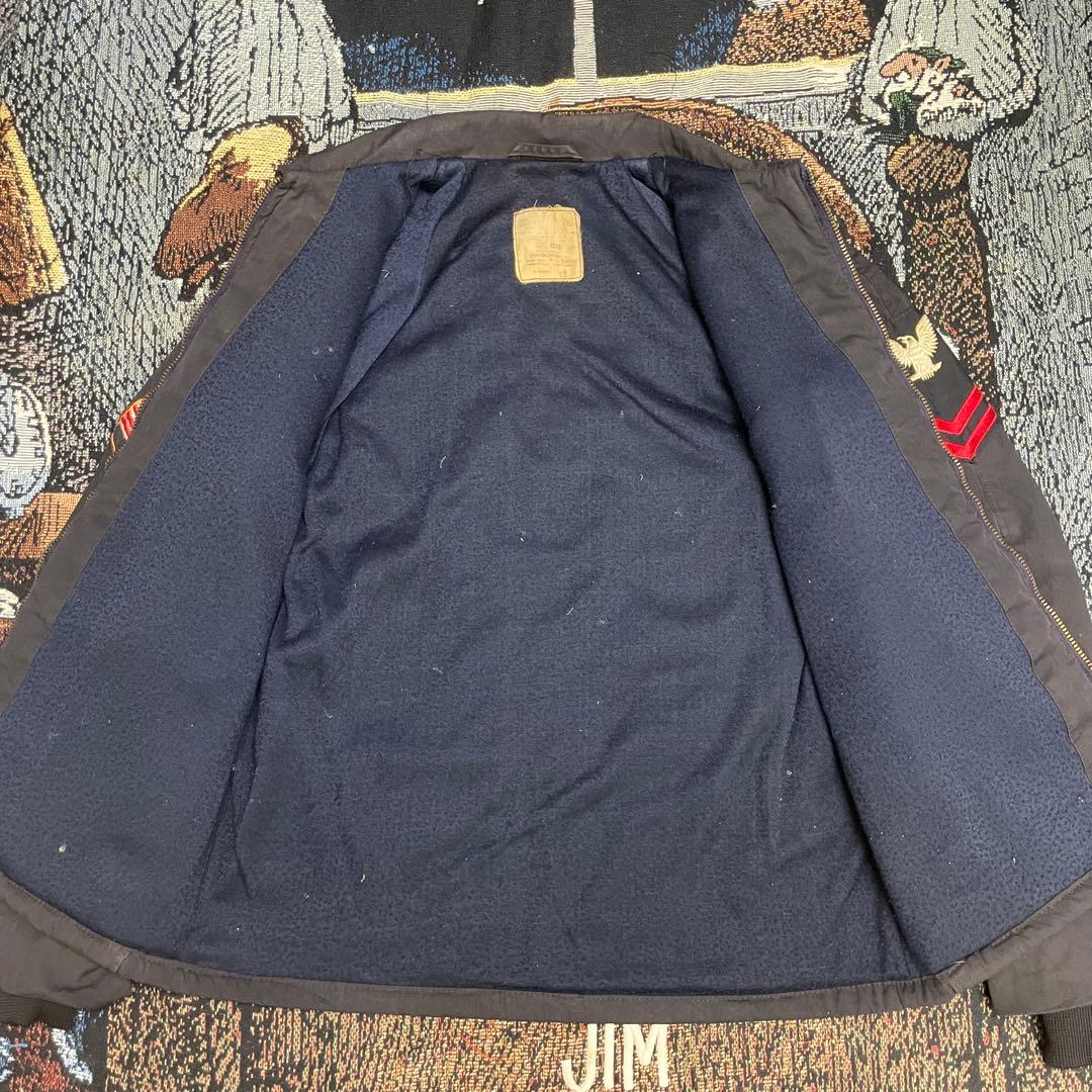 70s USNavy ユーティリティジャケット スーベニアジャケット ベトジャン