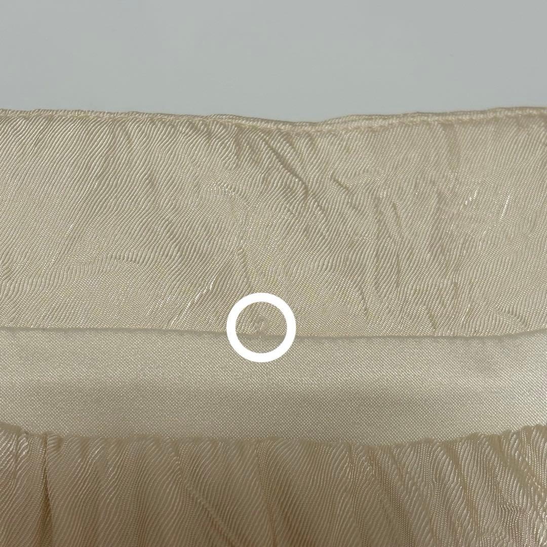 スカート Herlipto Bubble Mini Skirt ecru S Size