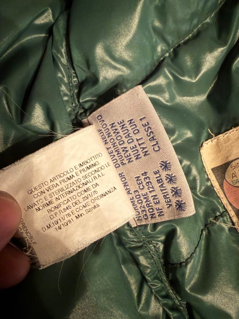 MONCLER ダウンジャケット K2 グリーン