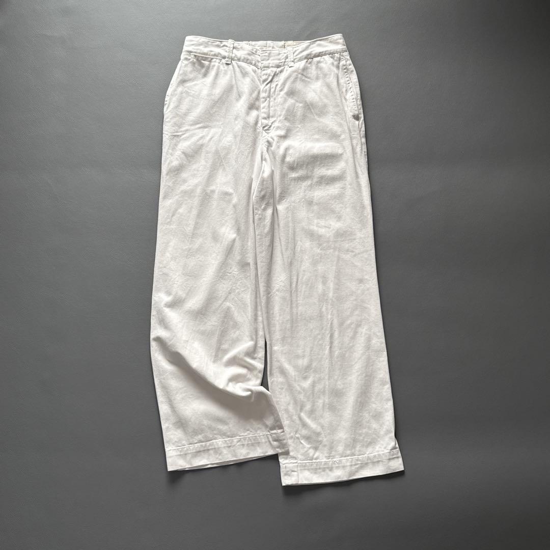 まりりん 様！【定番】45R おこめチノのシャルロットパンツ 2 ホワイト