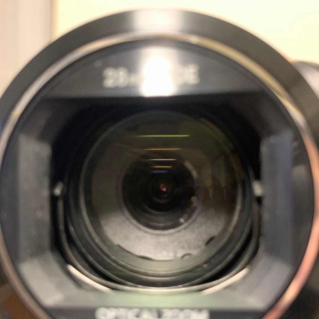 Panasonic フルHD ビデオカメラ 90倍ズーム　HC-V495M-K