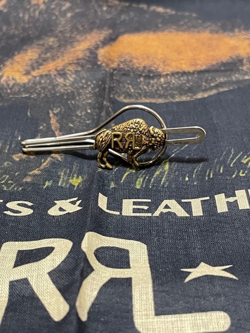 rrl ダブルアールエル　ブル　ネクタイピン　廃盤