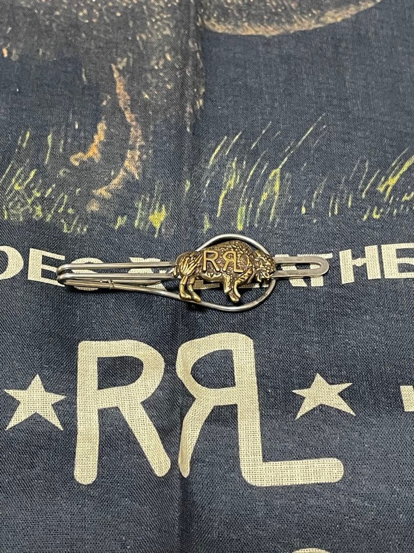 rrl ダブルアールエル　ブル　ネクタイピン　廃盤