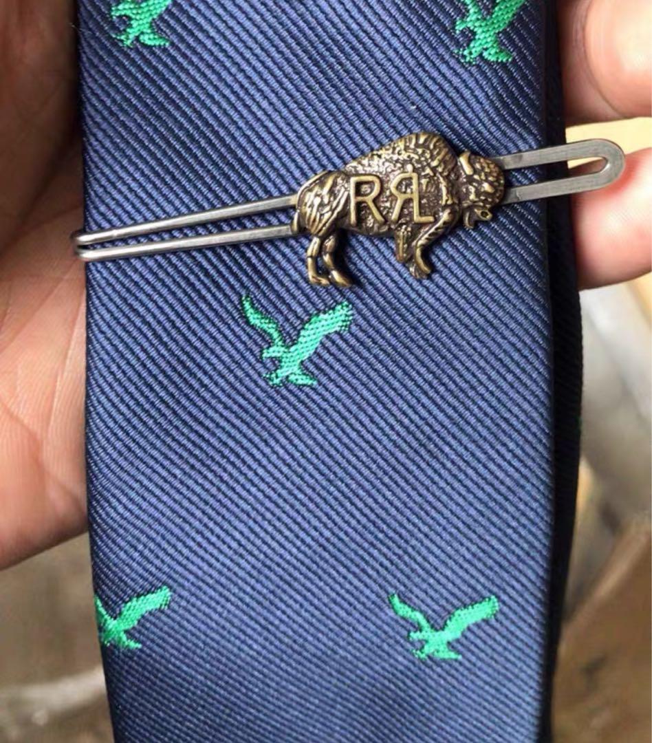 rrl ダブルアールエル　ブル　ネクタイピン　廃盤