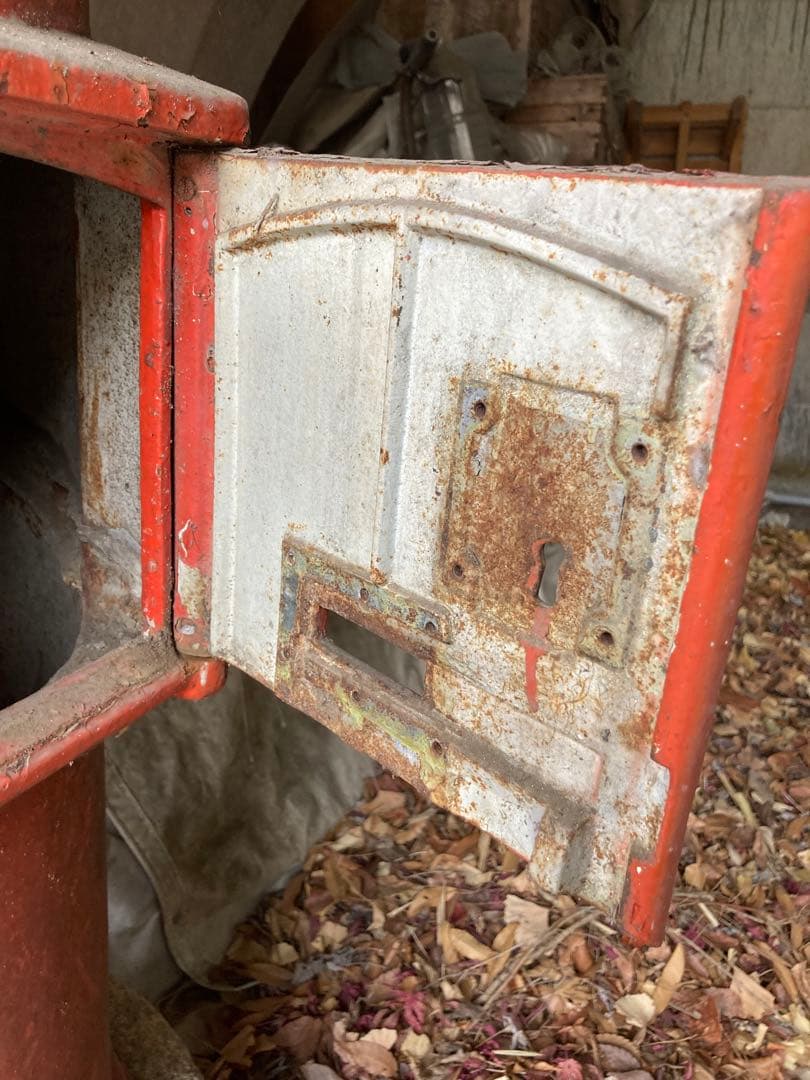 赤い郵便ポスト 引取のみ 発送いたしません