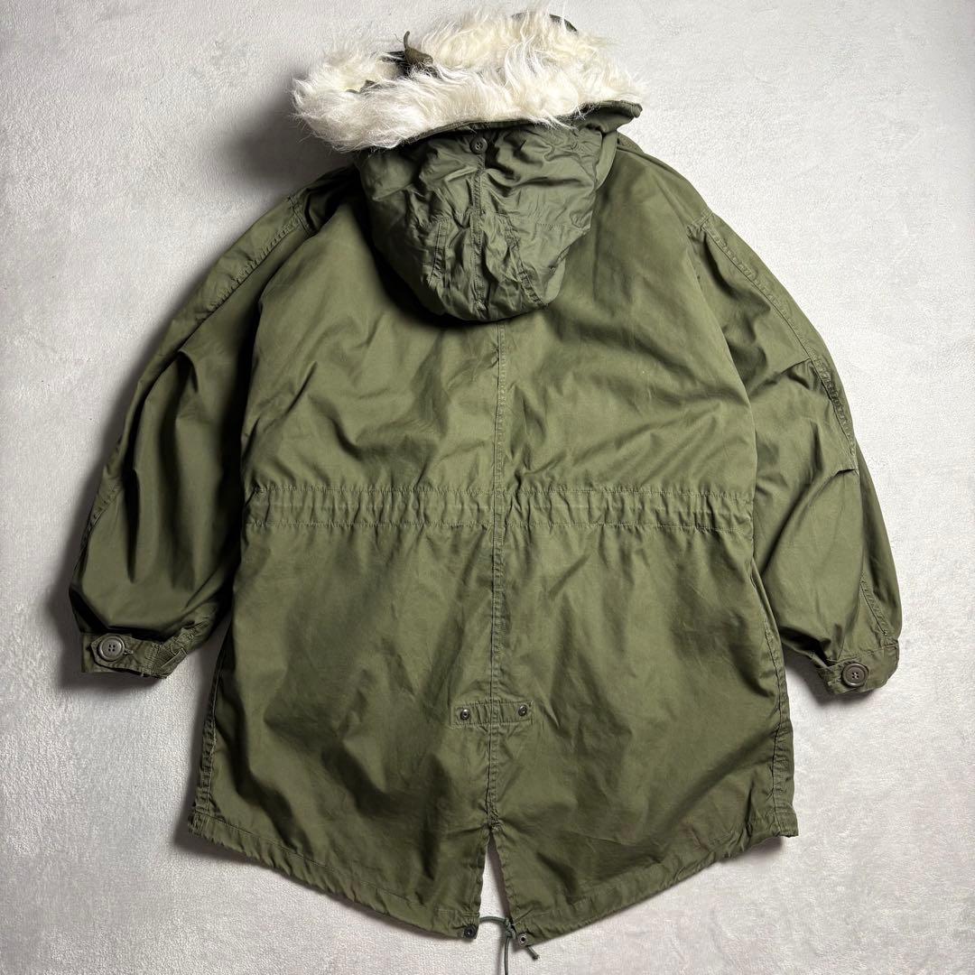 美品70s 実物　米軍　USARMY m65 フィッシュテールコート　フルセット