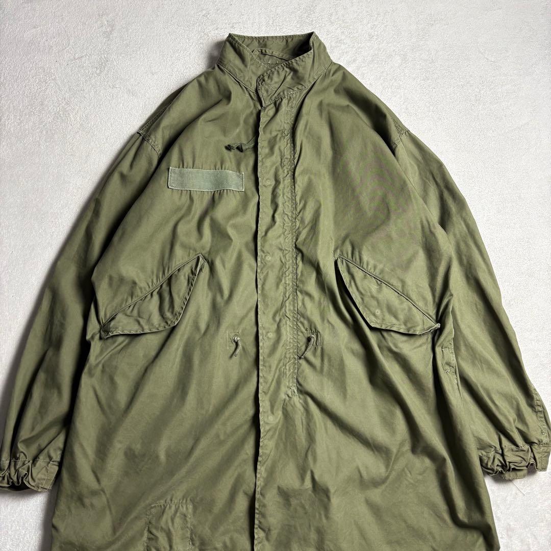 美品70s 実物　米軍　USARMY m65 フィッシュテールコート　フルセット