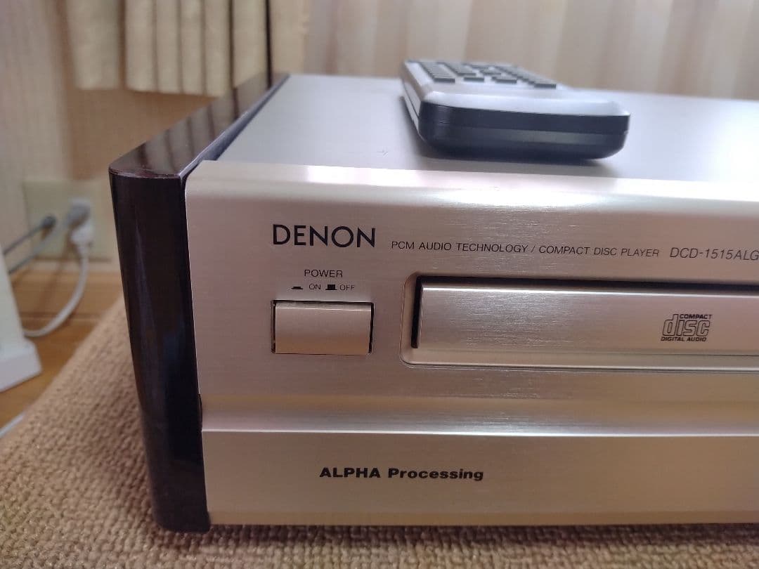 DENON デノン DCD-1515ALG CDプレーヤー ピック＆ベルト交換済