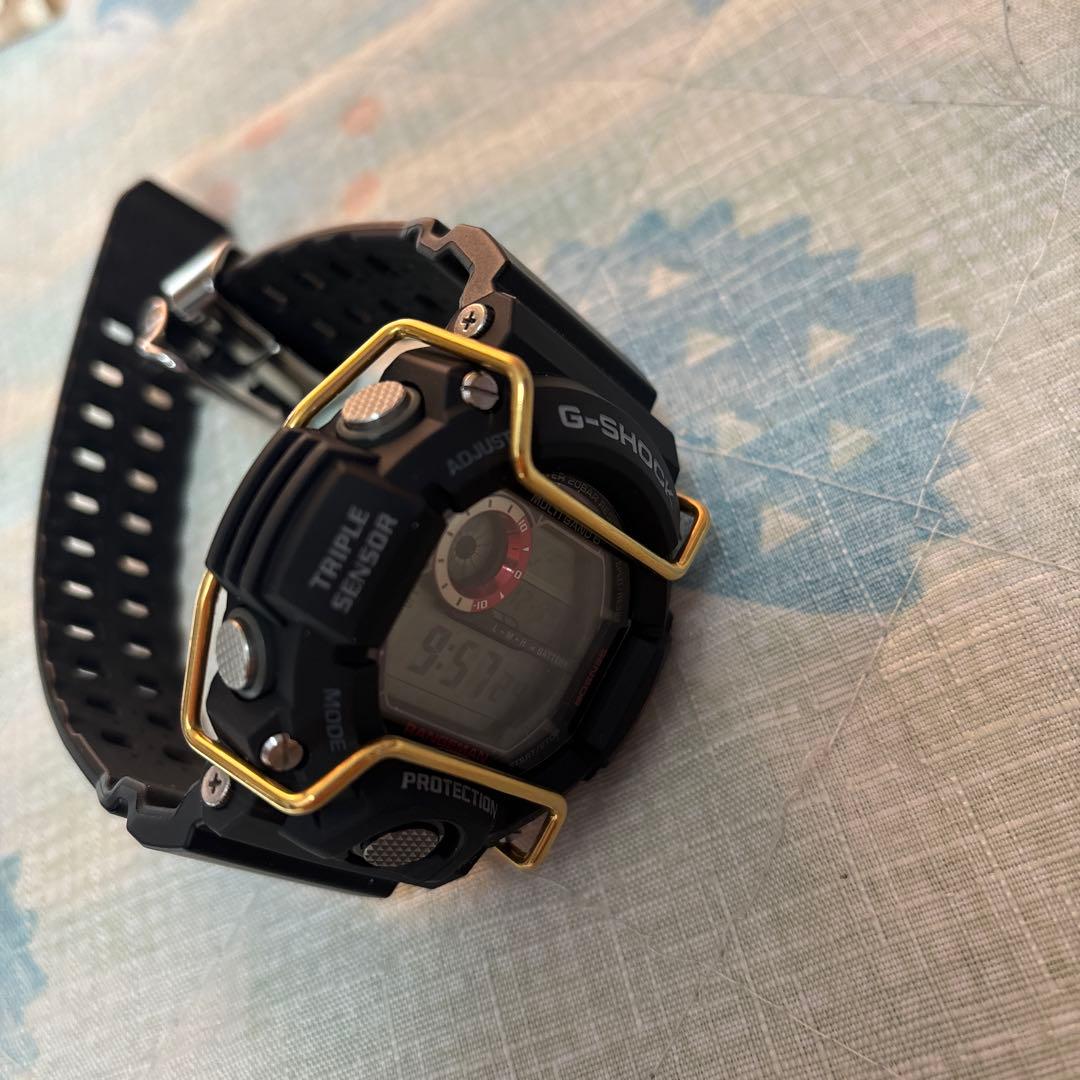 ま*う様 G-SHOCK GWー9400 Ｊ　カーボンファイバー(ベルト、ベゼル