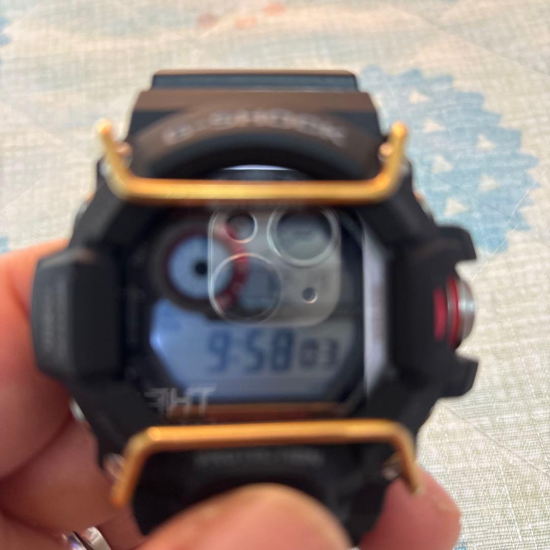 ま*う様 G-SHOCK GWー9400 Ｊ　カーボンファイバー(ベルト、ベゼル