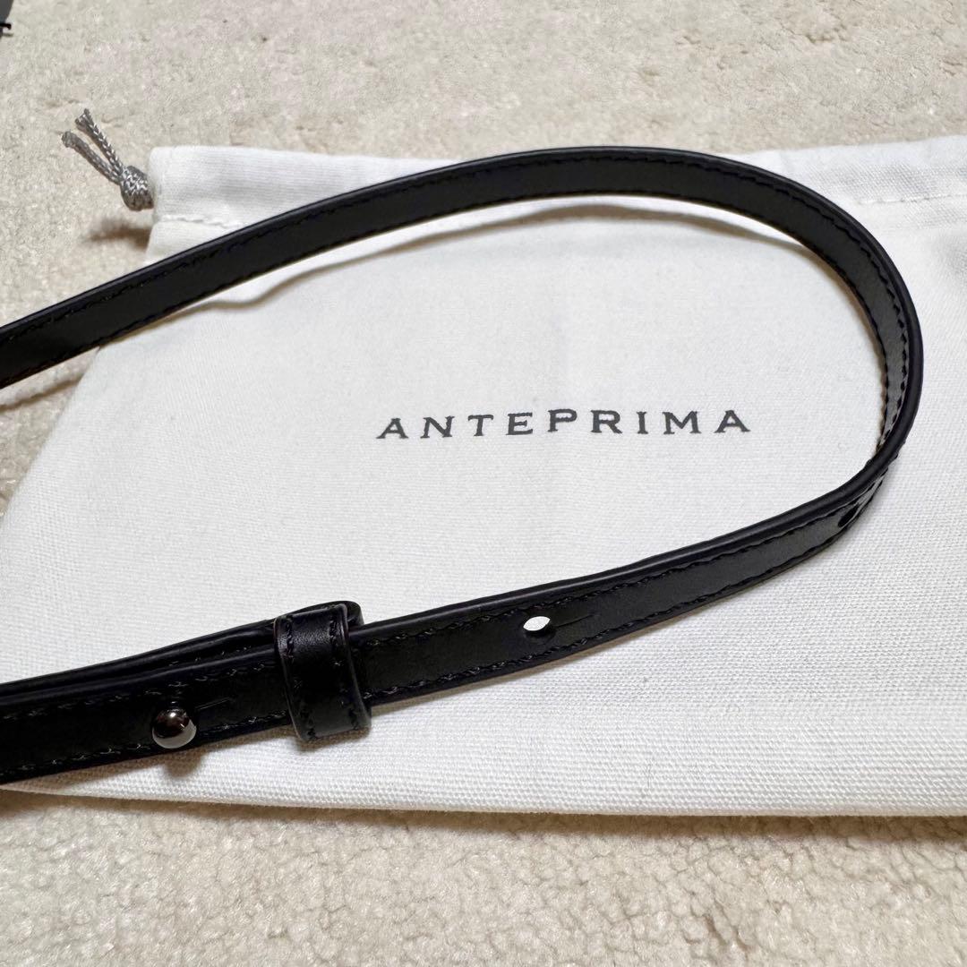 アンテプリマ チェーン ショルダー チントゥリーノ ブラック ガンメタ 黒色