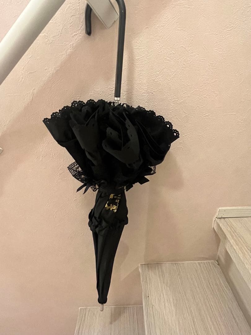 ベイビーザスターズシャインブライト ロマンティックアンブレラ ブラック 黒