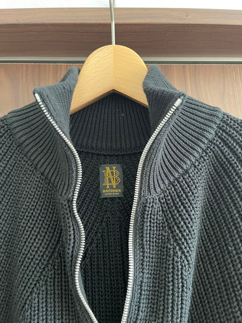 BATONER シグネチャードライバーズニット　24ss