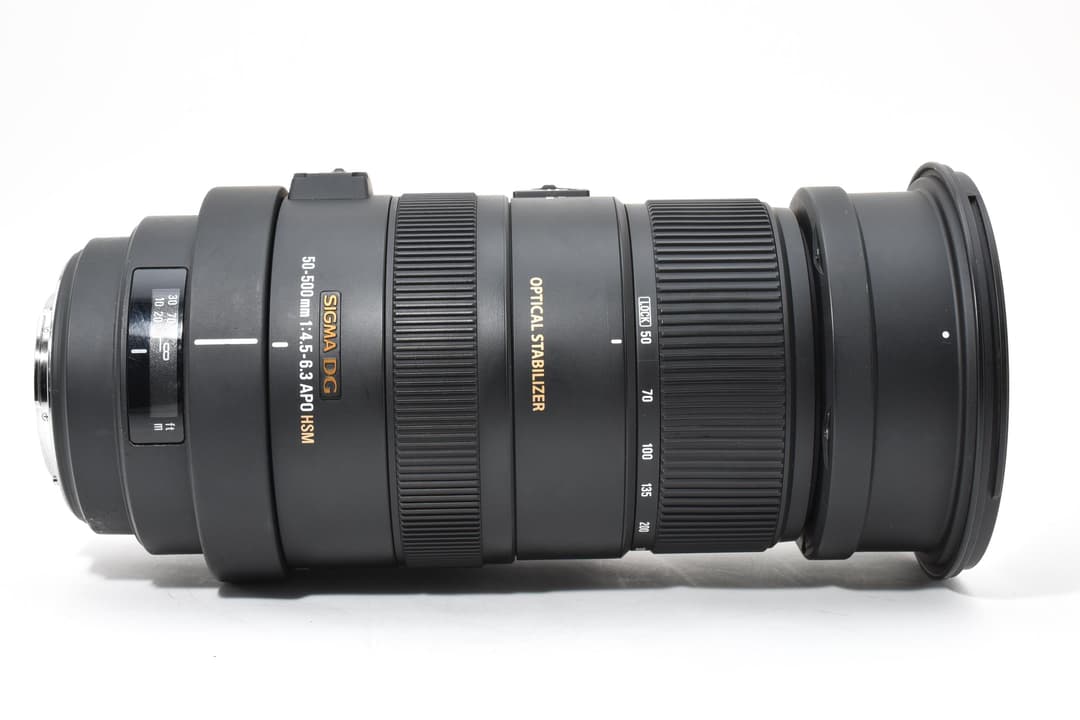 レンズ(ズーム) Sigma 50-500mm 4.5-6.3 APO DG OS Sony