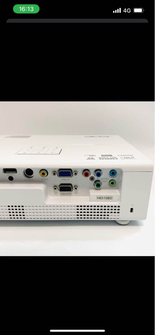 使用時間21h！ Acer H6510BD DLP Projector LED