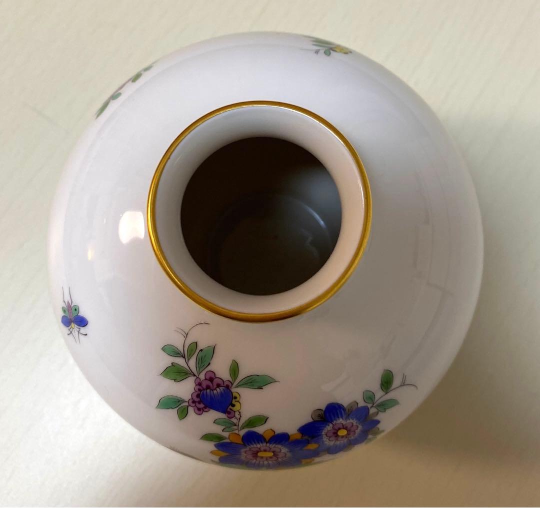 花瓶　マイセン