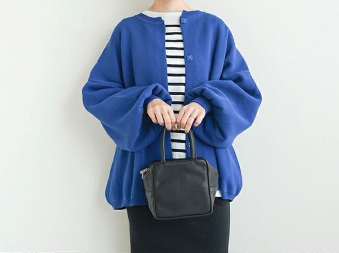 新品 SOLAMONAT(ソラモナ) ウエハースニットワイドカーディガン