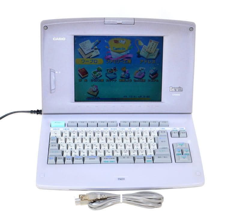印刷/FD動作☆CASIO カシオ Darwin CX-6500 ワープロ
