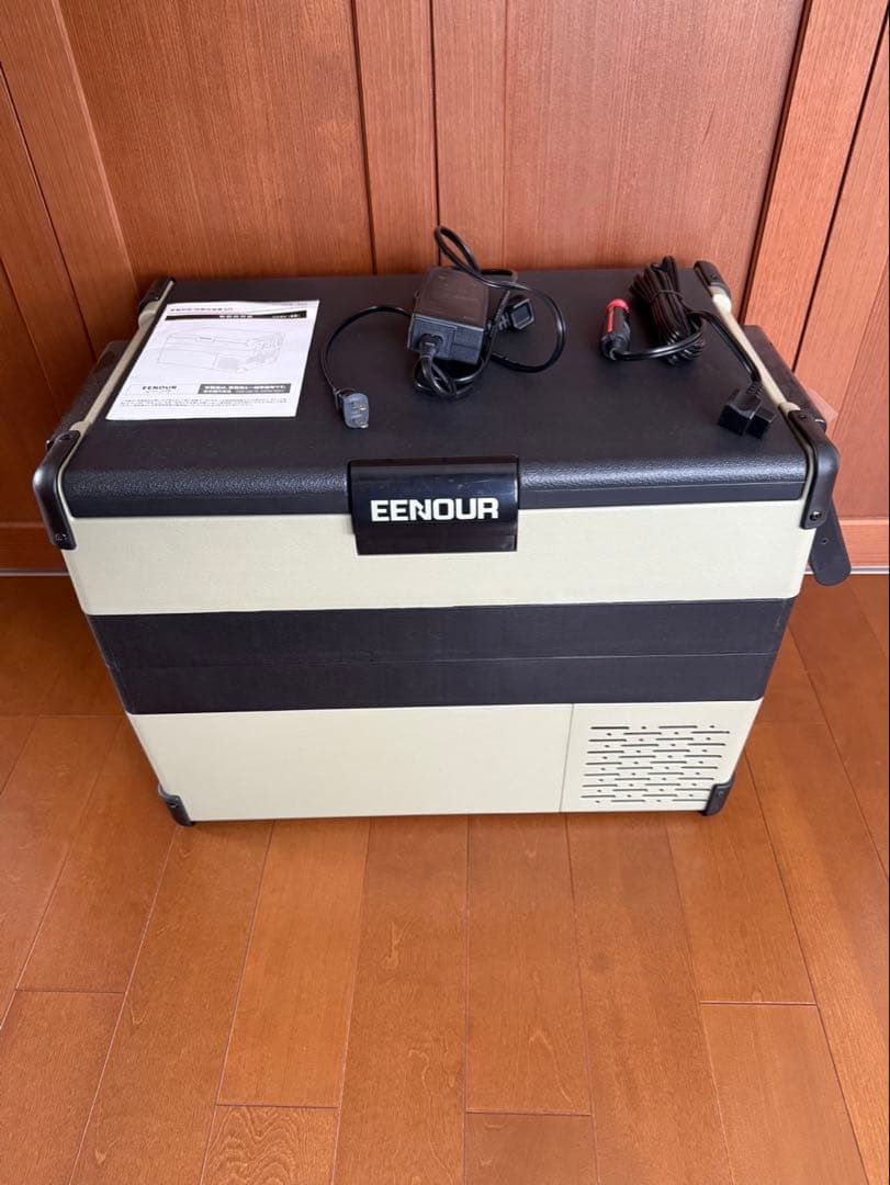 EENOURイーノウ ポータブル冷蔵庫42L 美品✨