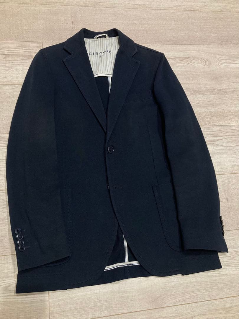 CIRCOLO1901 テーラードジャケット 42 XS-S ダークネイビー