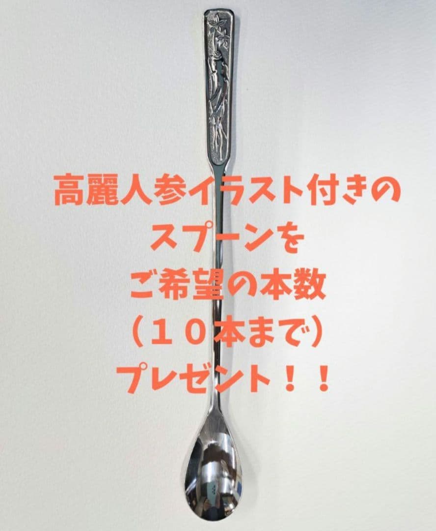 高麗人参　300g　天寿産　スプーン付き