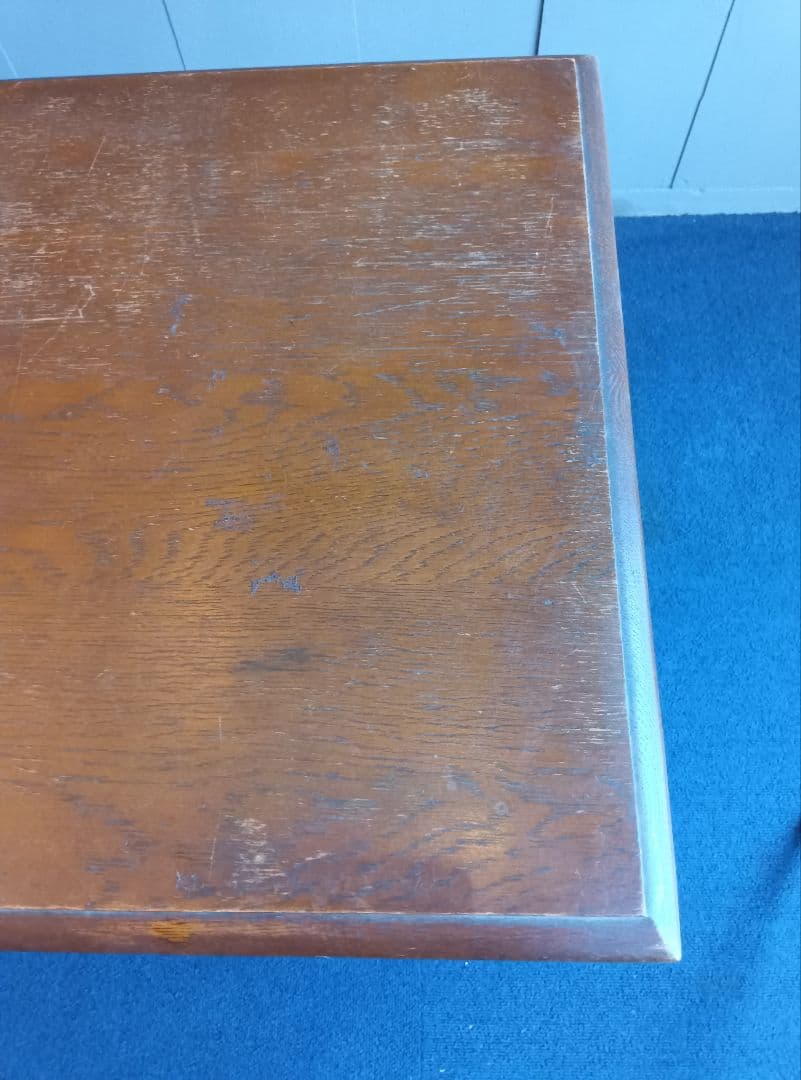 木製長方形テーブル　レトロ　ヴィンテージ