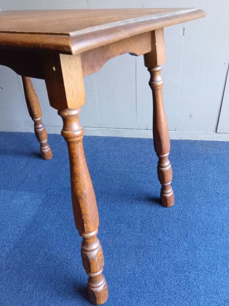 木製長方形テーブル　レトロ　ヴィンテージ