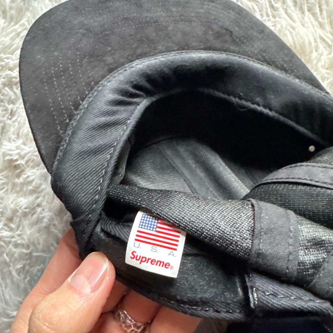帽子 Supreme suede camp cap