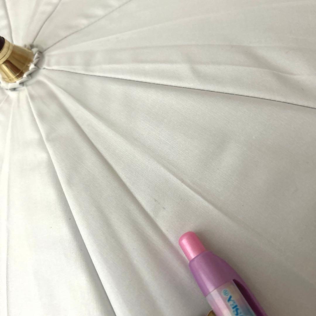 新品⭐️ ポロ ラルフローレン 日傘 晴雨兼用 エンブフリル パラソル