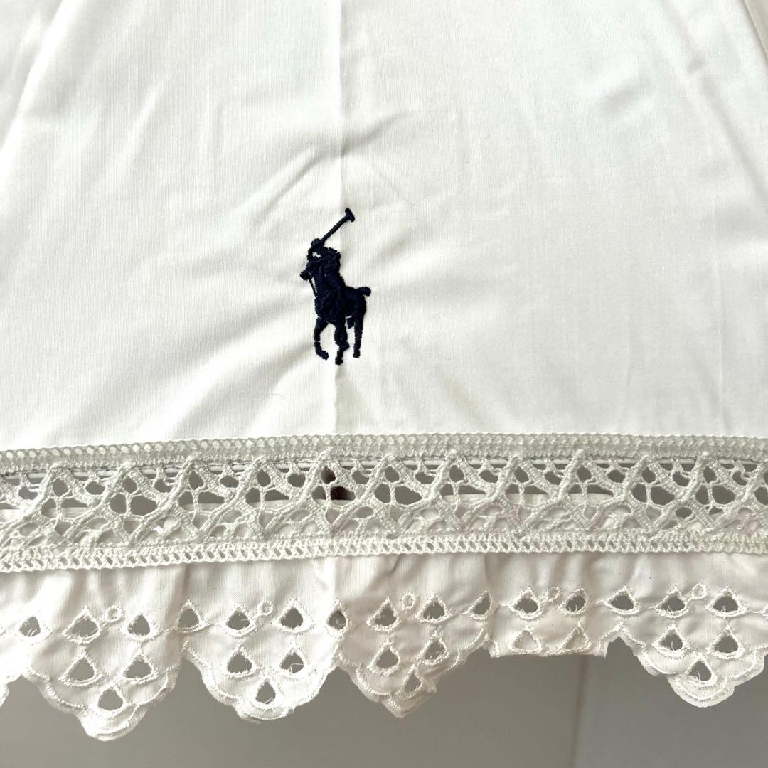 新品⭐️ ポロ ラルフローレン 日傘 晴雨兼用 エンブフリル パラソル