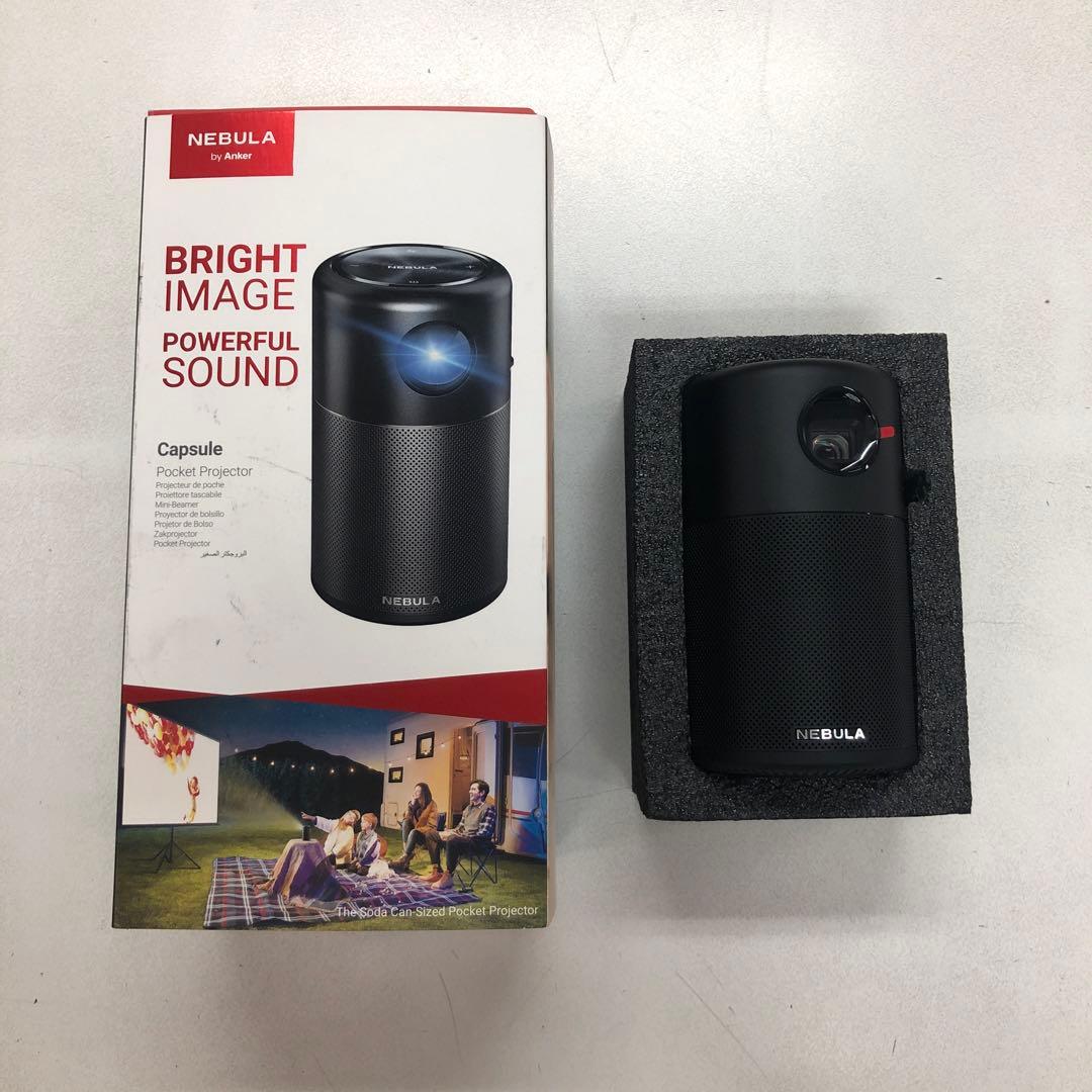 【値下げ中】Anker Nebula Capsule プロジェクターブラック